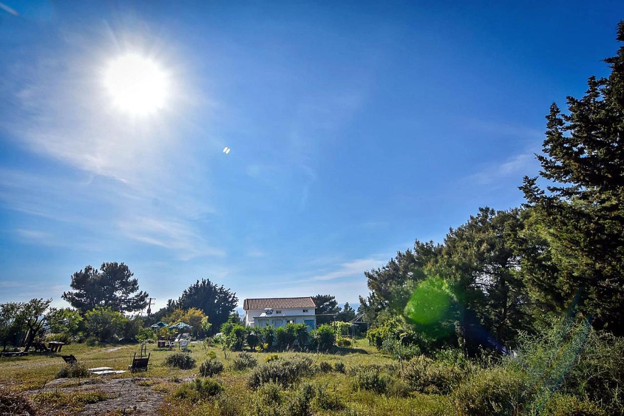 Theológos Drolma Ling Nature Cabins מראה חיצוני תמונה
