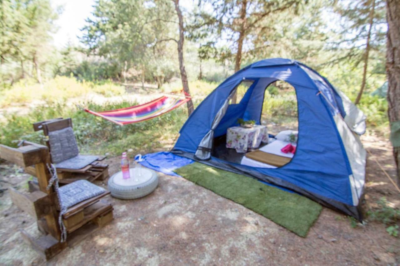 Theológos Drolma Ling Nature Cabins מראה חיצוני תמונה