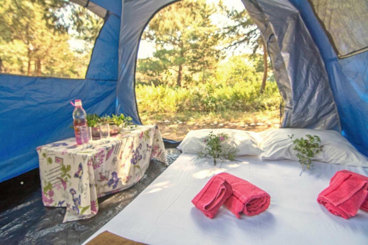 Theológos Drolma Ling Nature Cabins מראה חיצוני תמונה