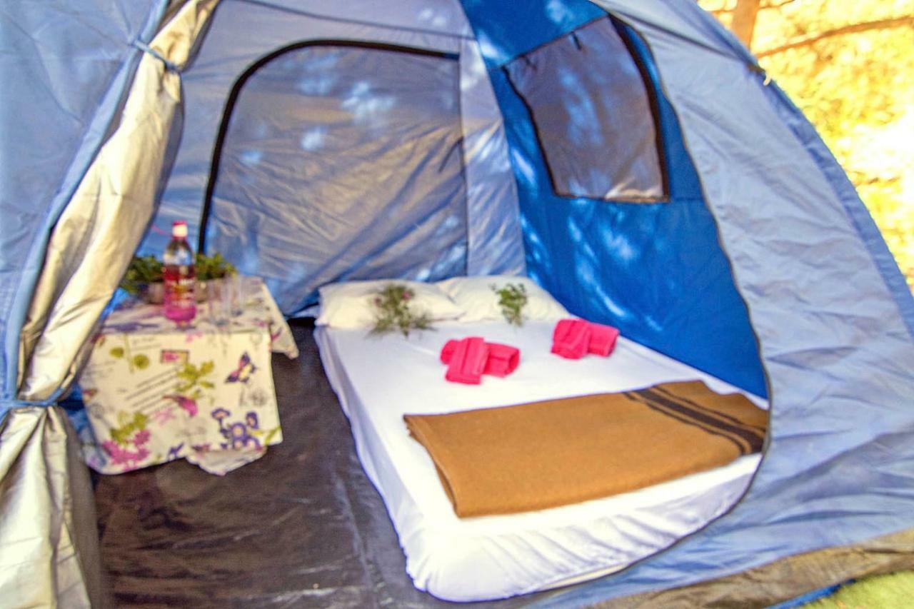 Theológos Drolma Ling Nature Cabins מראה חיצוני תמונה