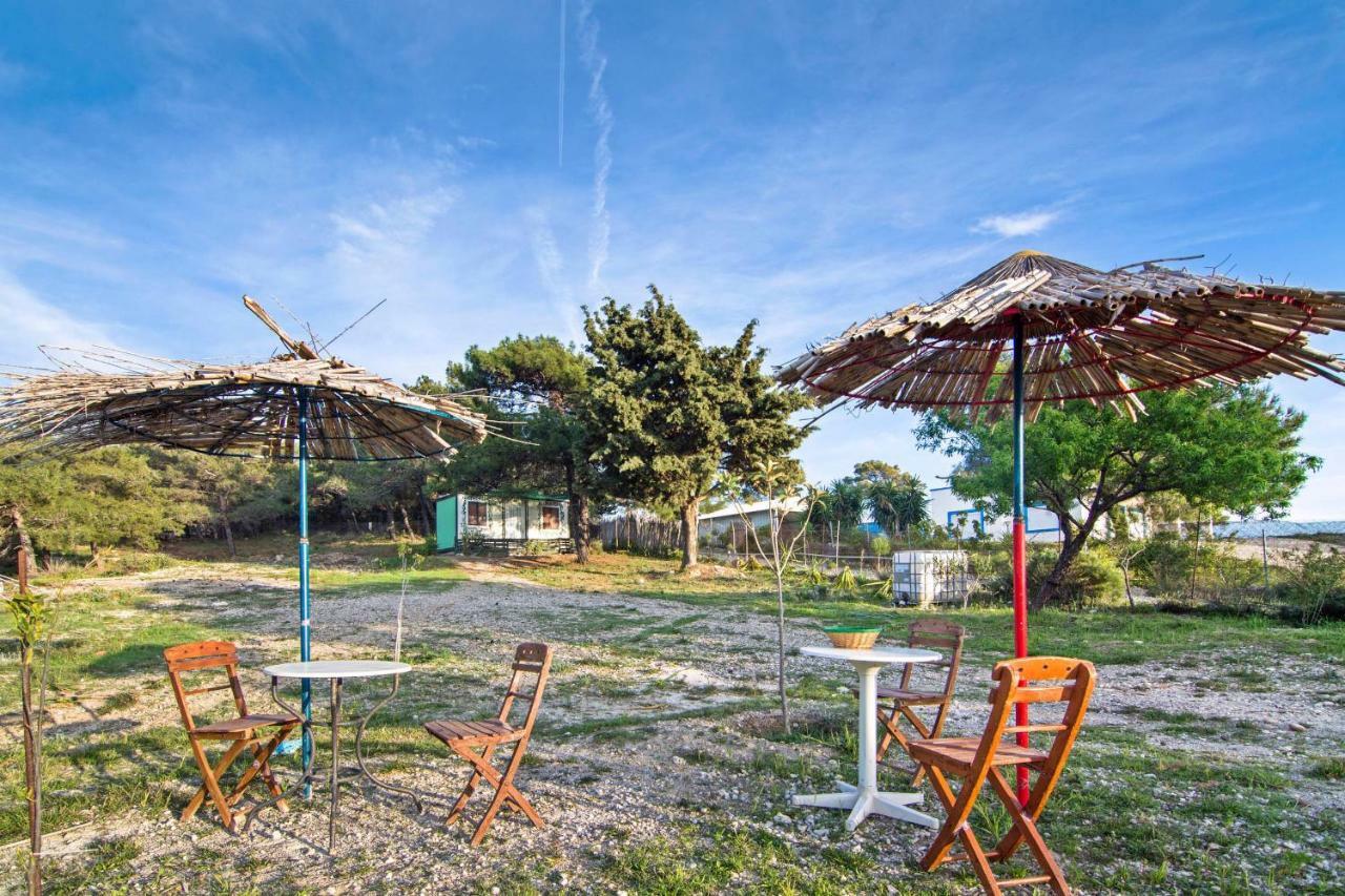 Theológos Drolma Ling Nature Cabins מראה חיצוני תמונה