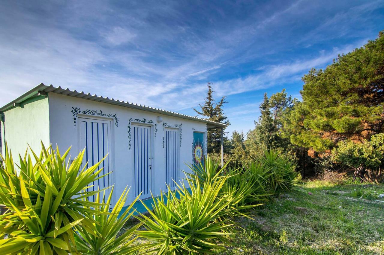 Theológos Drolma Ling Nature Cabins מראה חיצוני תמונה