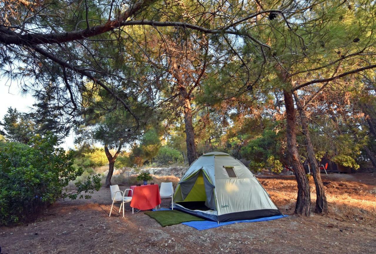 Theológos Drolma Ling Nature Cabins מראה חיצוני תמונה